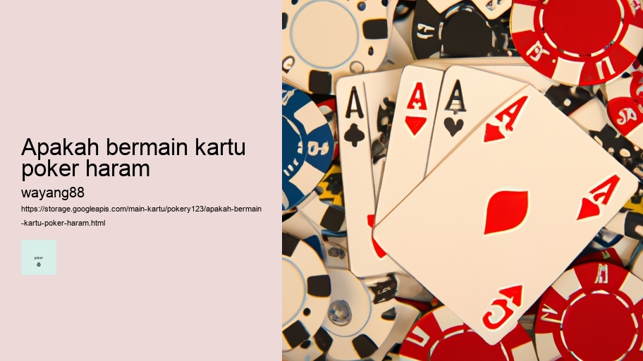 apakah bermain kartu poker haram