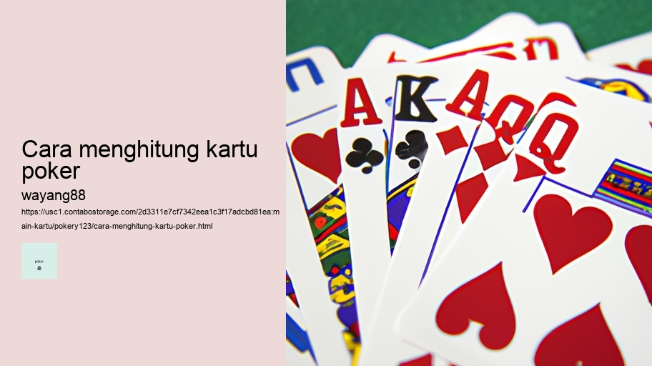 cara menghitung kartu poker