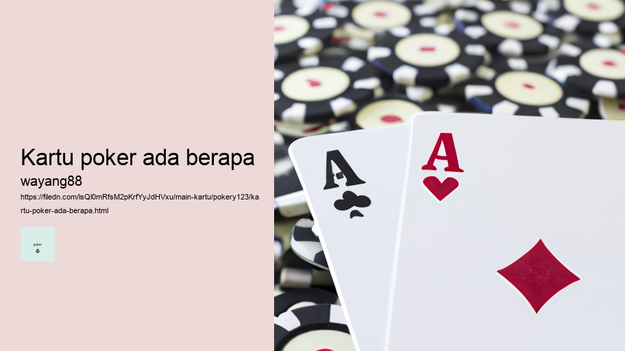 kartu poker ada berapa